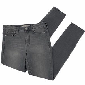 Athleta Grey Washed Denim Skinny Jeans Size 2